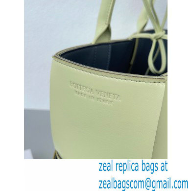 Bottega Veneta small intreccio leather arco tote bag 14