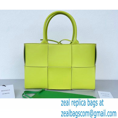 Bottega Veneta small intreccio leather arco tote bag 15