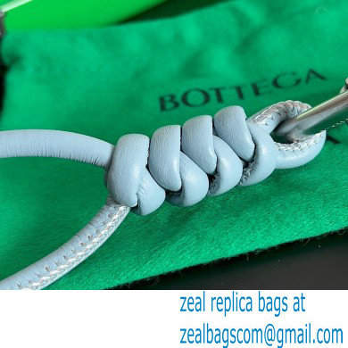 Bottega Veneta triangle leather key ring 03