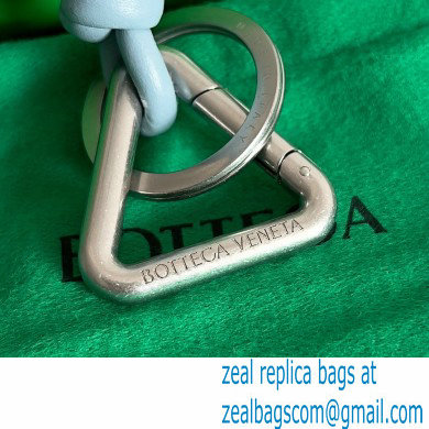 Bottega Veneta triangle leather key ring 03