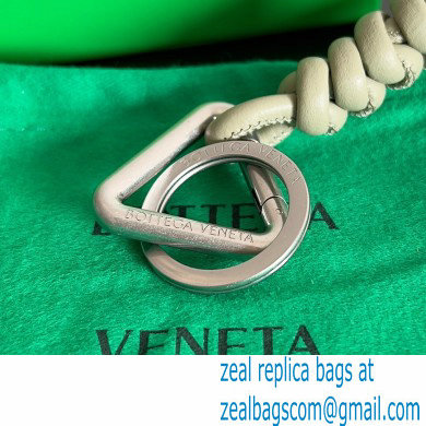 Bottega Veneta triangle leather key ring 07