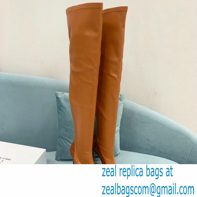 Casadei Heel 12cm Blade Leather over-the-knee boots Patent Rodeo 2022 - Click Image to Close