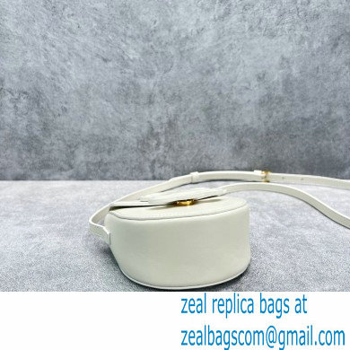 Celine MINI BESACE cuir triomphe Bag in Smooth calfskin 60284 White