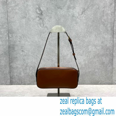 Celine MINI CAMERA SHOULDER BAG CUIR TRIOMPHE in smooth calfskin 60251 Brown