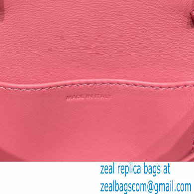 Celine MINI TRIOMPHE Bag in shiny calfskin 60387 Pink - Click Image to Close