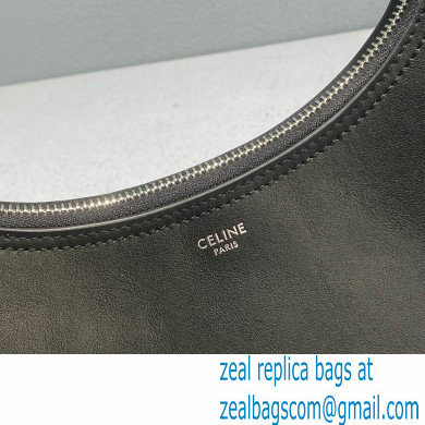 Celine Medium Ava Bag with Celine strap in Smooth Calfskin 60054 Black - Click Image to Close