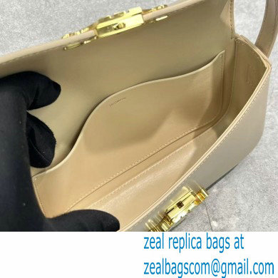 Celine Shoulder Bag Triomphe in shiny calfskin 60373 Nude