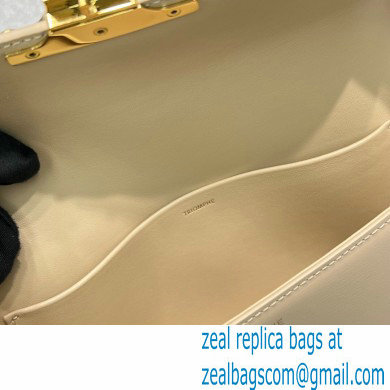 Celine Shoulder Bag Triomphe in shiny calfskin 60373 Nude - Click Image to Close