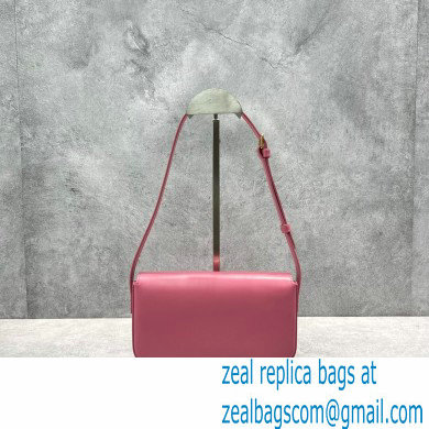 Celine Shoulder Bag Triomphe in shiny calfskin 60373 Pink
