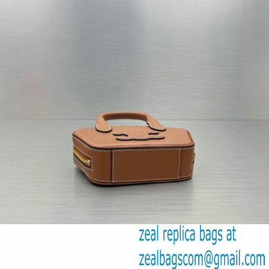 Celine mini bowling bag in Smooth calfskin 60798 Brown