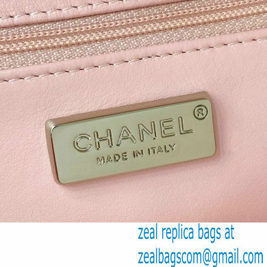 Chanel Sequins Mini Classic Flap Bag Pink 2022 - Click Image to Close