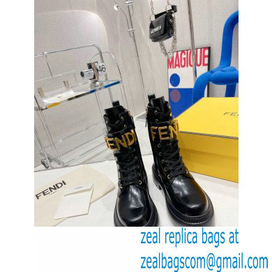 Fendi Fendigraphy leather biker boots 01 2022