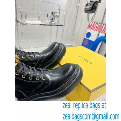 Fendi Fendigraphy leather biker boots 01 2022 - Click Image to Close