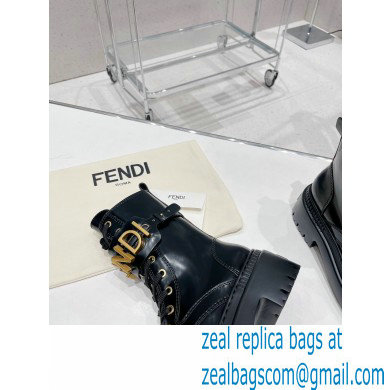 Fendi Fendigraphy leather biker boots 01 2022 - Click Image to Close