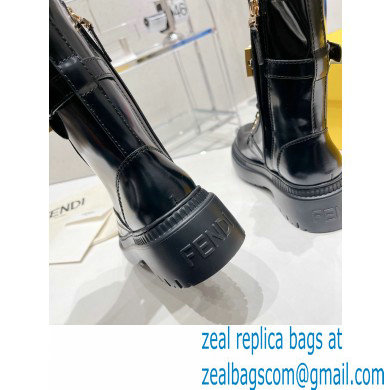 Fendi Fendigraphy leather biker boots 01 2022