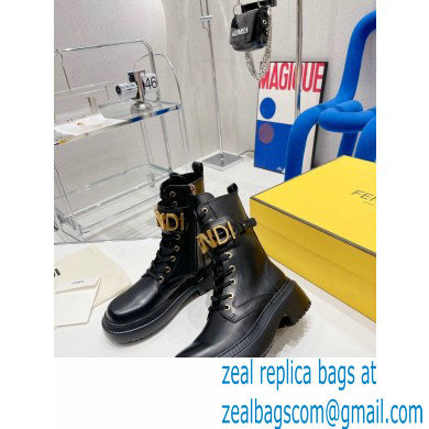 Fendi Fendigraphy leather biker boots 02 2022