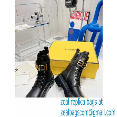 Fendi Fendigraphy leather biker boots 02 2022