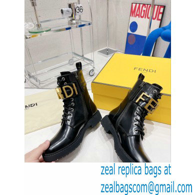 Fendi Fendigraphy leather biker boots 03 2022