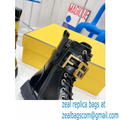 Fendi Fendigraphy leather biker boots 03 2022 - Click Image to Close