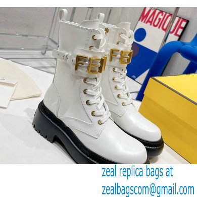 Fendi Fendigraphy leather biker boots 05 2022 - Click Image to Close