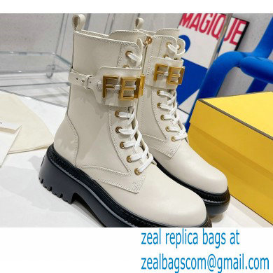 Fendi Fendigraphy leather biker boots 06 2022