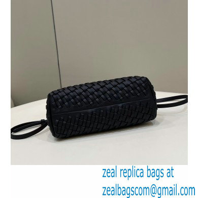 Fendi First Small Black braided leather bag 2022