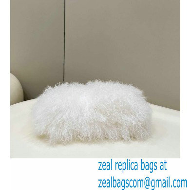 Fendi First Small White mohair wool bag 2022 - Click Image to Close