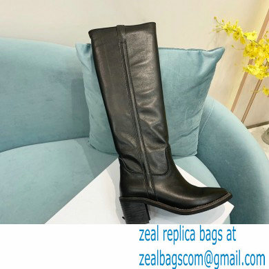 Isabel Marant Heel 6.5cm SEENIA LEATHER boots Black 2022
