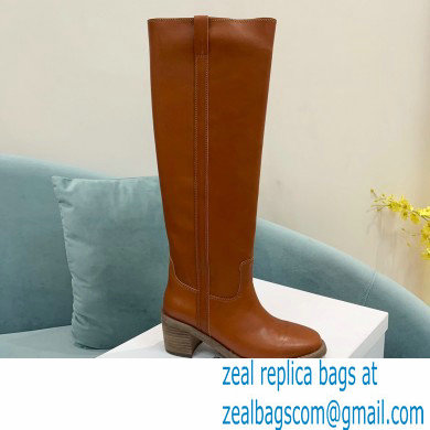 Isabel Marant Heel 6.5cm SEENIA LEATHER boots Brown 2022