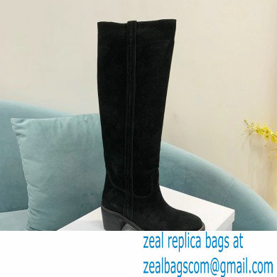 Isabel Marant Heel 6.5cm SEENIA LEATHER boots Suede Black 2022