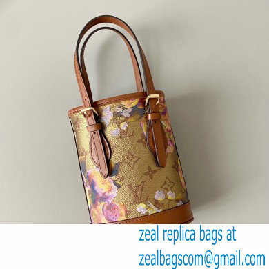 Louis Vuitton Canvas Nano Bucket Bag M81724 buttercup floral pattern - Click Image to Close