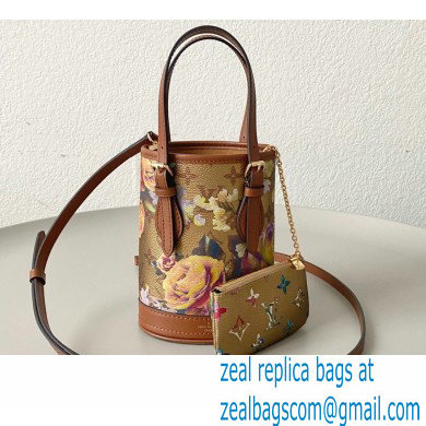 Louis Vuitton Canvas Nano Bucket Bag M81724 buttercup floral pattern - Click Image to Close