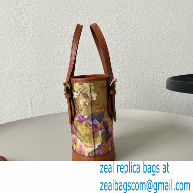 Louis Vuitton Canvas Nano Bucket Bag M81724 buttercup floral pattern