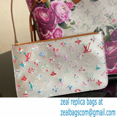 Louis Vuitton Canvas Neverfull MM Tote Bag M21352 buttercup floral pattern - Click Image to Close