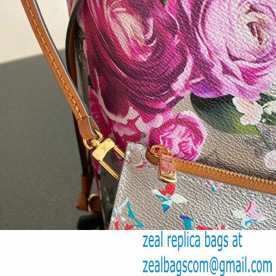 Louis Vuitton Canvas Neverfull MM Tote Bag M21352 buttercup floral pattern