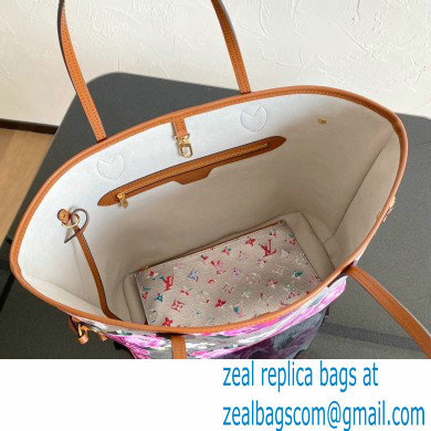 Louis Vuitton Canvas Neverfull MM Tote Bag M21352 buttercup floral pattern - Click Image to Close