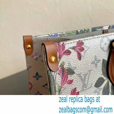 Louis Vuitton Canvas OnTheGo MM Tote Bag M21233 buttercup floral pattern - Click Image to Close