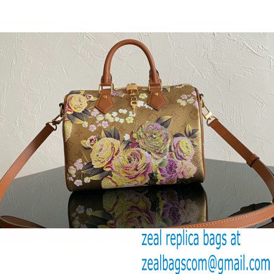 Louis Vuitton Canvas Speedy bandouliere 25 Bag M21317 buttercup floral pattern