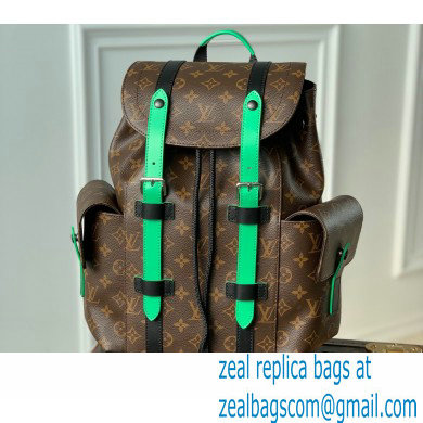 Louis Vuitton Monogram Canvas Christopher PM Backpack Bag Green - Click Image to Close