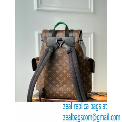 Louis Vuitton Monogram Canvas Christopher PM Backpack Bag Green