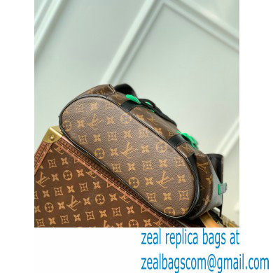 Louis Vuitton Monogram Canvas Christopher PM Backpack Bag Green