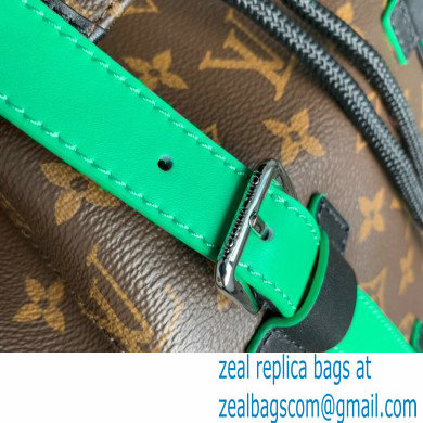 Louis Vuitton Monogram Canvas Christopher PM Backpack Bag Green - Click Image to Close