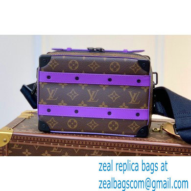 Louis Vuitton Monogram Canvas Handle Soft Trunk Bag M46264 Purple - Click Image to Close