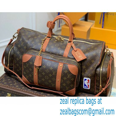 Louis Vuitton Monogram Canvas LVxNBA Keepall Trio Pocket Bag M45794 - Click Image to Close