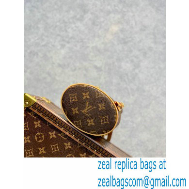 Louis Vuitton Monogram Canvas Nano Bucket Bag M81489 Brown