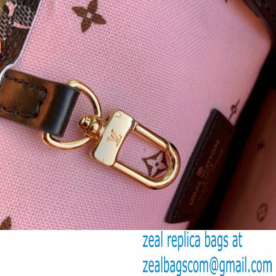 Louis Vuitton Monogram Canvas OnTheGo MM Tote Bag with an outside pocket M46154 Black - Click Image to Close