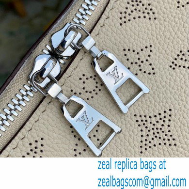 Louis Vuitton Perforated Mahina leather Why Knot PM Bag M20700 Cream Beige - Click Image to Close