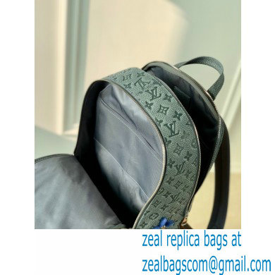 Louis Vuitton Taurillon Monogram leather Climbing Theme Ellipse Backpack Bag M20877 Gray