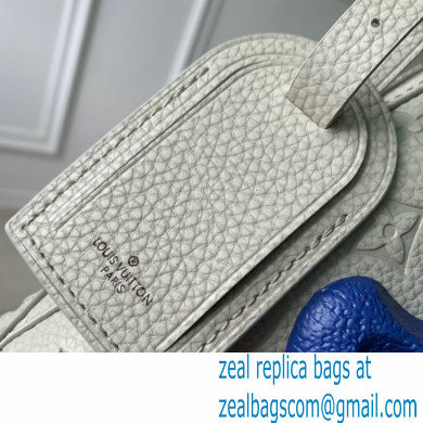 Louis Vuitton Taurillon Monogram leather Climbing Theme Hobo Cruiser PM Bag White - Click Image to Close