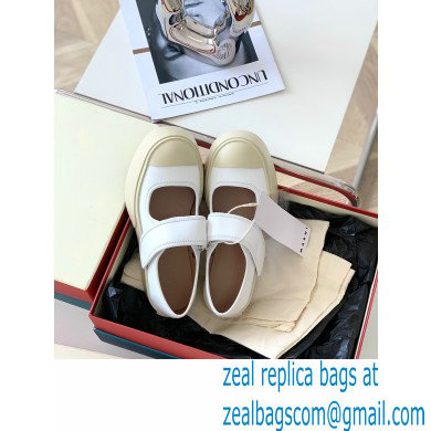 Marni leather Pablo Mary Jane Sneakers White 2022